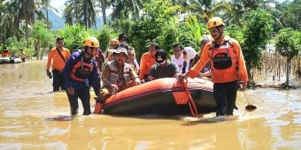 Respons Dampak Banjir Jember, BPBD Jatim dan OPD Tinjau Wilayah Terdampak dan Salurkan Bantuan