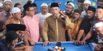 Owner MBS Gelar Fun Match Biliar, Peserta Wajib Bersarung dan Kenakan Peci