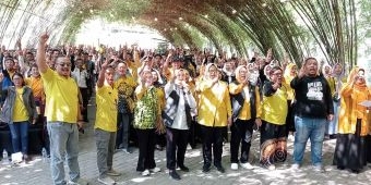 Pilkada 2024 di Kabupaten Pasuruan, Golkar Kenalkan Calon Wakil Bupati ke Masyarakat