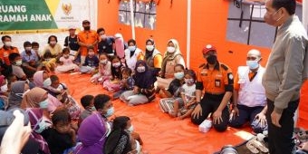 Baznas Dirikan Tenda untuk Pelayanan Psikososial Anak Korban Erupsi Semeru