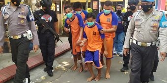 Komplotan Pencuri Minimarket Bersenjatakan Airsoft Gun di Jombang Diringkus, Dua Pelaku Didor