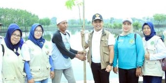 Hadiri Kegiatan Tanam Pohon, Adi Wibowo Sebut Desa Ngaglik Punya Potensi Wisata Sektor Perikanan