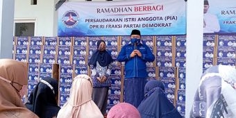 Fraksi Demokrat DPR RI Salurkan 1.000 Paket Sembako di Bangkalan