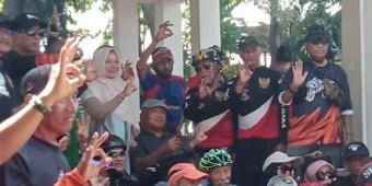 Puluhan Klub Sepeda di Kota Probolinggo Dukung Pasangan Amanah