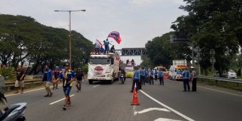 Demo Besar Supir Truk dari Bundaran Waru ke Surabaya, GSJT Sampaikan Tuntutan ini