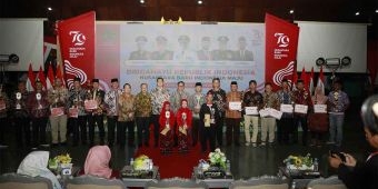 Malam Resepsi HUT ke-79 RI di Pamekasan Bertabur Pemberian Hadiah Lomba