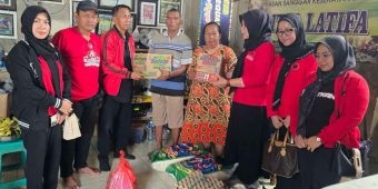 PDIP Kabupaten Kediri Beri Santunan ke Panti Jompo dan ODGJ di Peringatan Hari Ibu