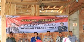 PWI Jelaskan Tugas Wartawan Profesional dalam Bincang ‘Jagat dan Jumat Curhat’ Polres Tuban