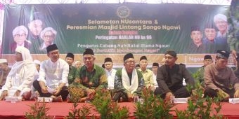 Puncak ​Harlah NU ke-96, PCNU Ngawi Resmikan Kantor dan Masjid