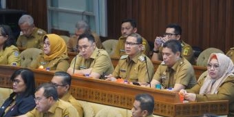 Hadiri Raker dan RDP Bersama Komisi II DPR RI, Pj Wali Kota Batu: Jelang Pilkada Terpantau Kondusif