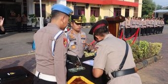 Kapolres Pasuruan Pimpin Sertijab PJU