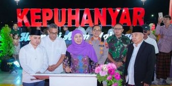 Tangani Kawasan Kumuh di Mojokerto, Gubernur Khofifah Resmikan Program Permata Jatim