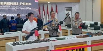 3 Polda Ungkap Kasus Jaringan Perakit Senpi Ilegal Antarpulau, Salah Satunya di Bojonegoro