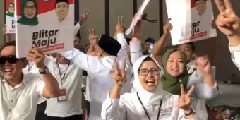 Heboh! Gegara Lagu Rindu Usai Undi Nomor Paslon, Netralitas KPU Blitar Dipermasalahkan