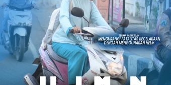 Ajak Sadar Keselamatan, Satlantas Polres Pasuruan Luncurkan Gerakan 'Helm On' untuk Gen Z