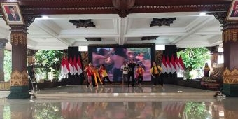 Perwakilan Polres Mojokerto Giat Berlatih untuk Malam Puncak Gebyar Harmoni Nusantara