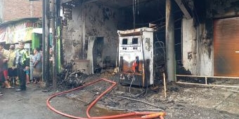 Kebakaran yang Tewaskan Dua Orang di Sidoarjo, Diduga Akibat Korsleting Listrik Mesin Pompa Bensin