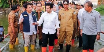Plt. Gubernur Jatim Tinjau Kondisi Banjir di Lamongan, 25 Rumah Terdampak Bakal Dapat Bantuan