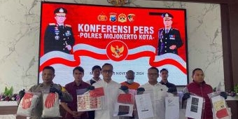 Polres Mojokerto Kota Ringkus Terduga Pelaku TPPO