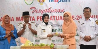 Hadiri HUT ke-26 DWP, Wali Kota Kediri Tekankan Peran Perempuan Menuju Indonesia Emas 2045