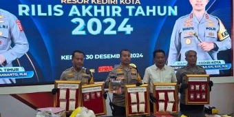 Penanganan Kasus Narkoba di Kota Kediri Naik Selama 2024