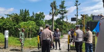Dishub Kabupaten Blitar Tutup Perlintasan Tanpa Palang di Srengat