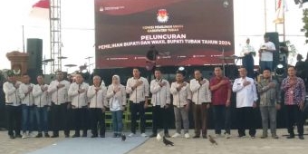 KPU Tuban Luncurkan Maskot untuk Pilkada 2024