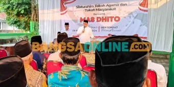 Tokoh Agama dan Masyarakat di Desa Duwet Deklarasikan Dukung Dhito-Dewi di Pilbup Kediri 2024