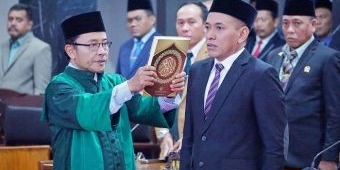 DPRD Kota Pasuruan Kembali Ambil Sumpah Anggota DPRD Terpilih Masa Jabatan 2024 - 2029