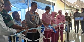 Kapolres Kediri Resmikan SPPG 3 di Lahan Polsek Kandat