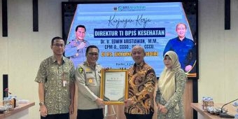 Pastikan Transformasi Digital Berjalan Baik, Direktur TI BPJS Kesehatan Tinjau RS Bhayangkara Kediri