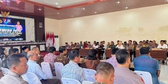 Polres Mojokerto Kota Gelar Rakor Operasi Lilin Semeru 2024