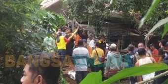 Longsor Wonosalam Jombang, 4 Rumah Tertimbun, Dua Warga Hilang