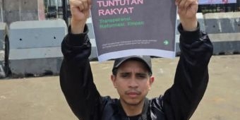 Jadi Orator Demo di DPR, Andovi Da Lopez Serukan Deadline 'Tuntutan 17+8'