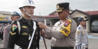 Polres Kediri Laksanakan Upacara Gelar Pasukan Operasi Keselamatan Semeru 2025