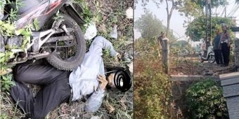 Pengendara Motor Tanpa Identitas Tewas Mengenaskan di Sidoarjo