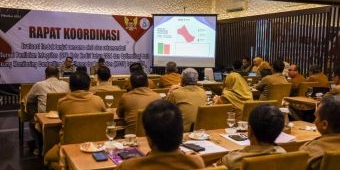 Sinergikan OPD Tingkatkan Hasil SPI dan MCSP, Inspektorat Kota Kediri Gelar Monev