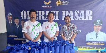 Operasi Pasar NasDem Kabupaten Kediri Diserbu Warga Kawedusan