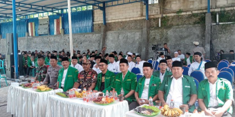 Halal Bihalal Ansor Pandaan, Gus Afi Ingatkan soal Satu Barisan dan Komando