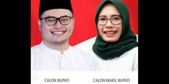 ​KPU Kediri Tetapkan Hasil Penghitungan Suara, Pasangan Dhito-Dewi Menangi Kotak Kosong