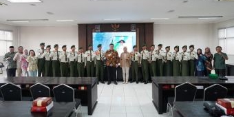Kedatangan Siswa Taruna Brawijaya, Bupati Kediri: Jadilah Petarung, Cepat Bangkit Ketika Jatuh