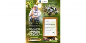 Gubernur Khofifah Raih Penghargaan FSC Asia Pacific, Jatim Catat NTE Hutan Rakyat Tertinggi Nasional