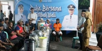 Berbagi Kebahagiaan Kala Ramadan, Wali Kota Kediri Ajak Buka Puasa Bersama Masyarakat Tidak Mampu