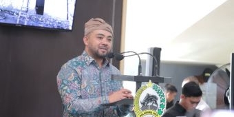 Wakil Wali Kota Batu Paparkan Kesiapan MBG dan SR saat Kunjungan Danrem 083 Baladikajaya di Makodim
