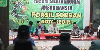 Gus Qowim Dorong Penguatan Ukhuwah di Pengajian Rutin Forsil Ansor Banser Kota Kediri