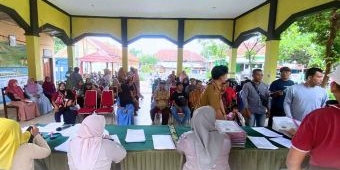 Kantah Kabupaten Pasuruan Serahkan 239 Sertifikat Tanah ke Warga Kedemungan