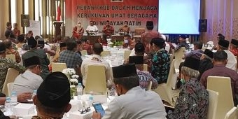 Ciptakan Kerukunan Beragama, Polda Jatim Gandeng FKUB Provinsi Gelar FGD