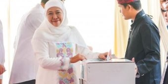 Quick Count:  Khofifah-Emil 59,22% Berpotensi 60%, Risma-Gus Hans 31,97%, LUMAN 8,81%