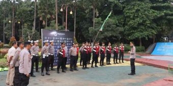 Polres Kediri Kota Amankan Event Brantastic, Beri Pesan Kamtibmas saat Ramadhan