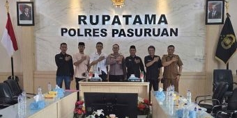 Polres Pasuruan Perkuat Kamtibmas Lewat Silaturahmi dengan Perguruan Silat se-Jawa Timur